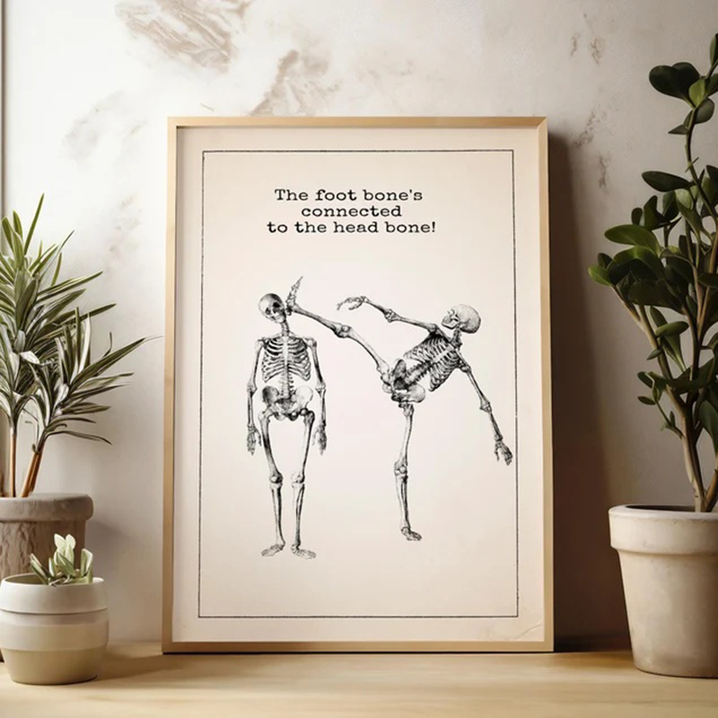 Badminton Poster - Винтажная анатомия, настенное искусство, подарок для
