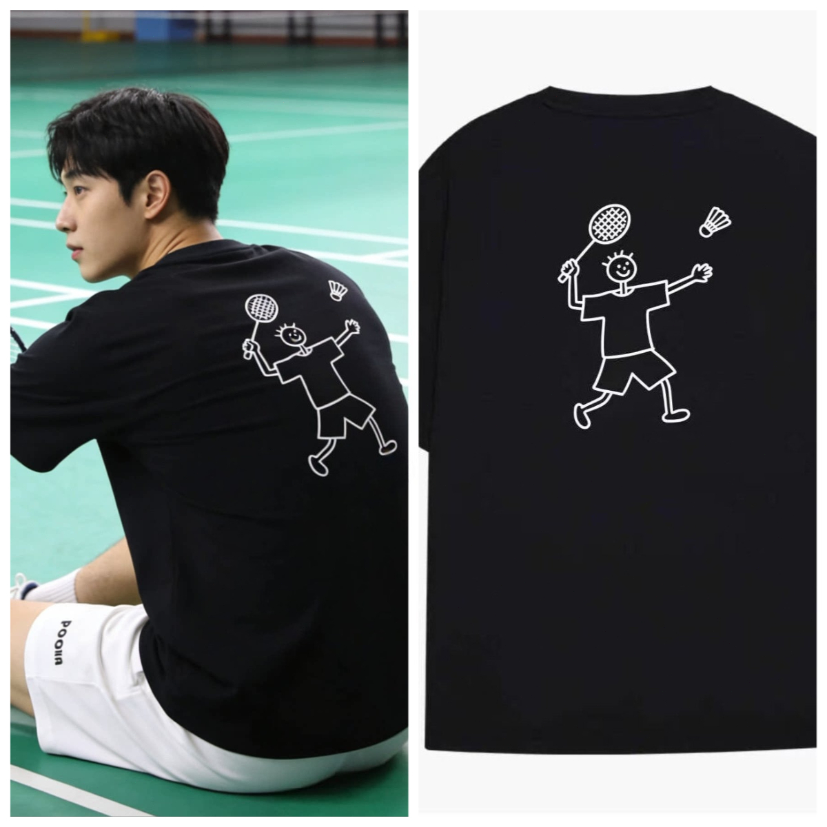 Badminton Rank - Спортивная одежда из чистого хлопка: шорты