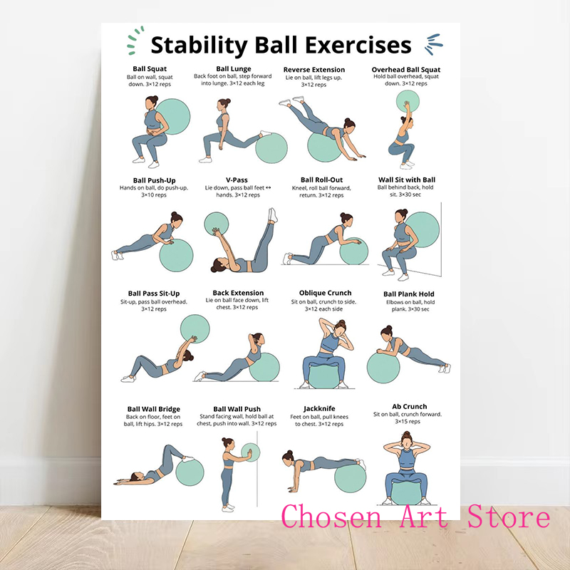 Фитнес Упражнения Расписание П – обзор и цена Badminton Poster