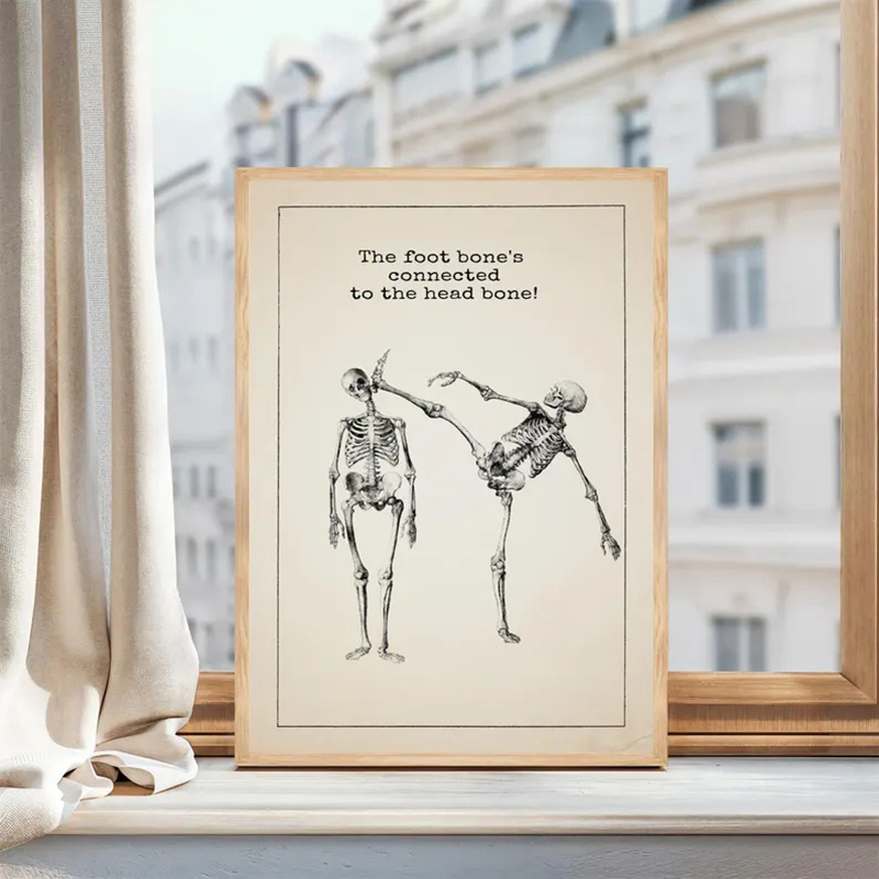 Винтажная анатомия, настенное  – обзор и цена Badminton Poster